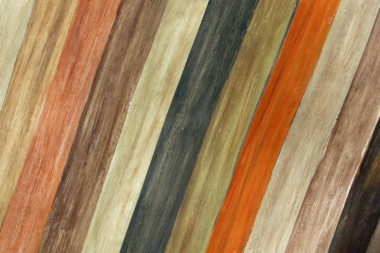 Decorative laminate strips in a range of wood-grain finishes